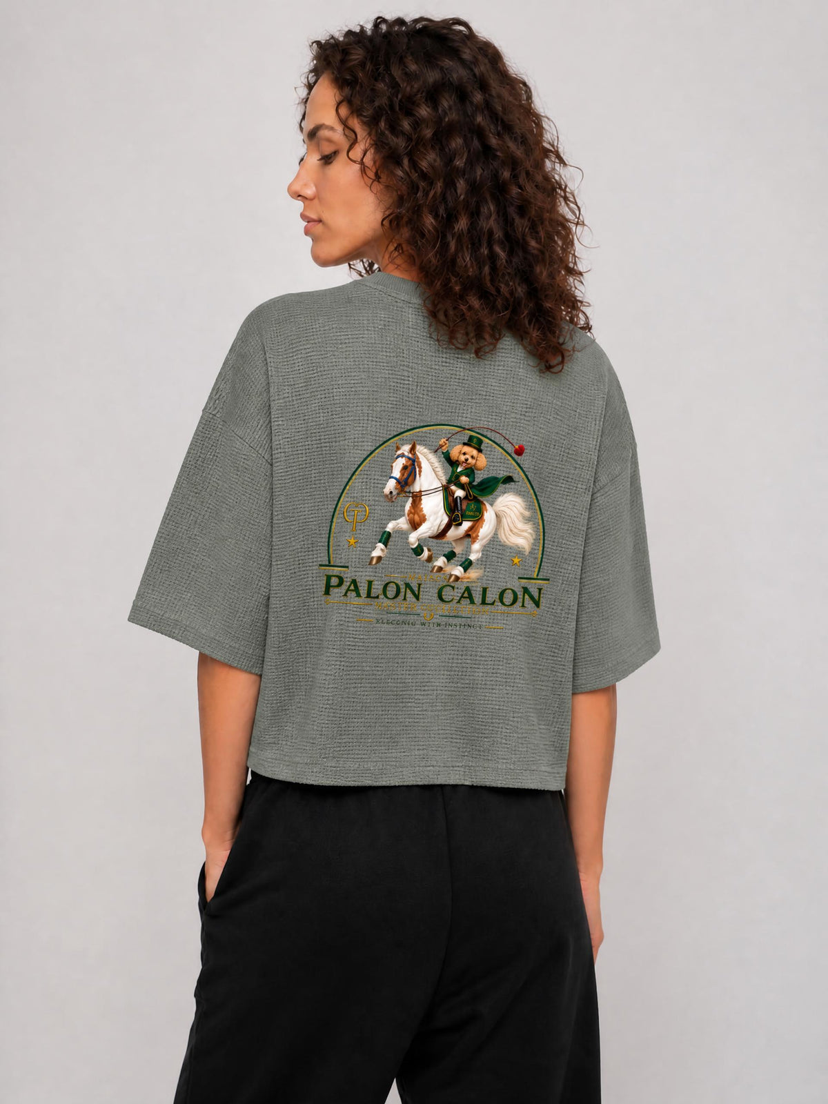 Unisex Waffle Boxy T-Shirt
